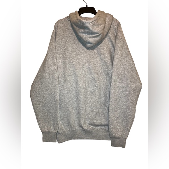 LRG Lifted Research Group Squared Script Pullover Hoodie in Heathered Gray Sz XL - Picture 3 of 4